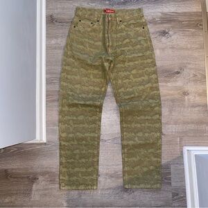 Supreme Fat Tip Jacquard Regular Jean